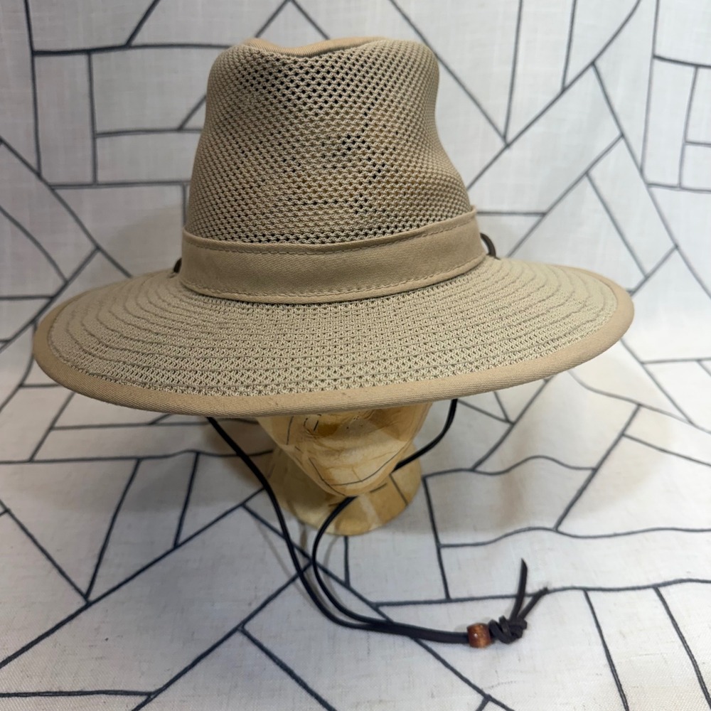 Henschel Hat Co Breezer Mesh Sun‎ Hat Small Tan Ventilated Safari Boonie Hat